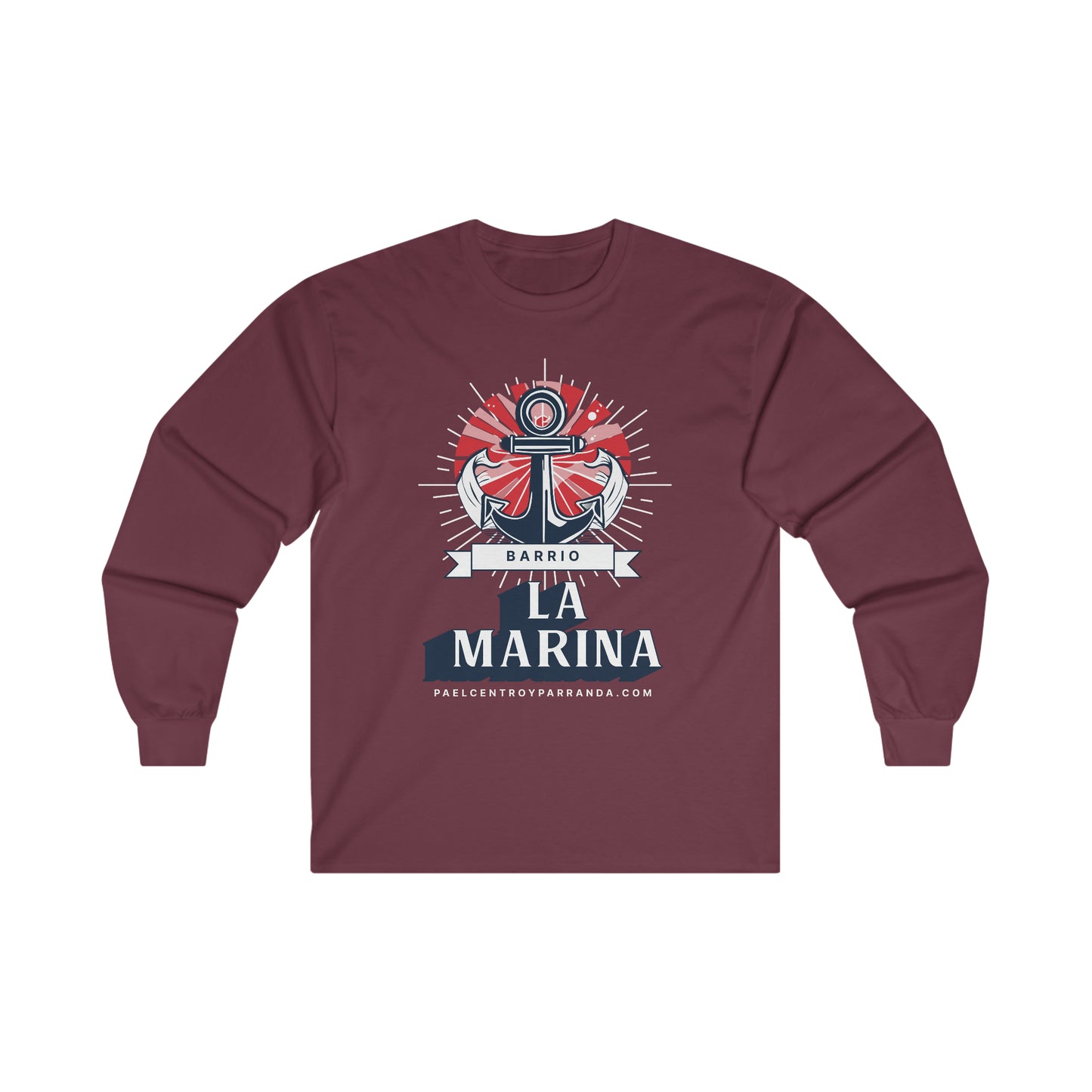 La Marina, Caibarién. Ultra Cotton Long Sleeve Tee