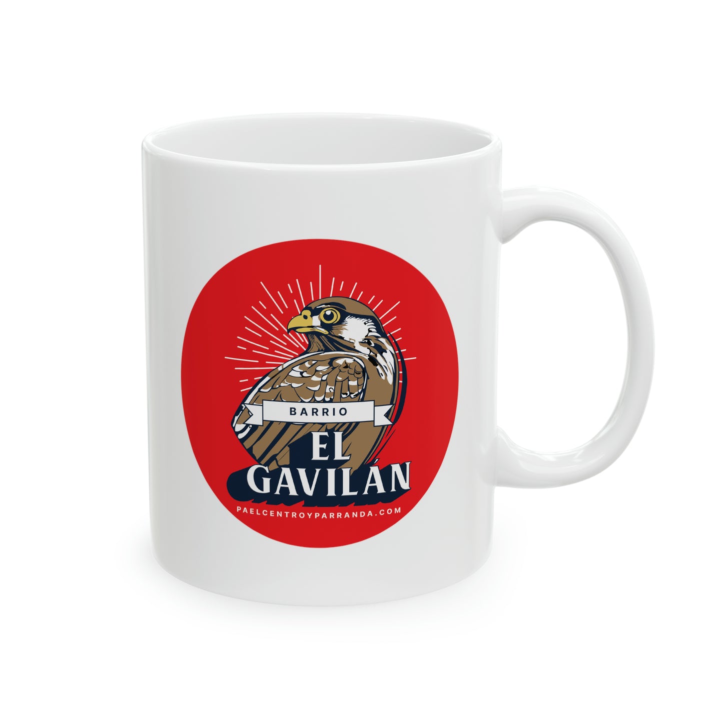 El Gavilán, Taguayabón. Ceramic Mug, 11oz