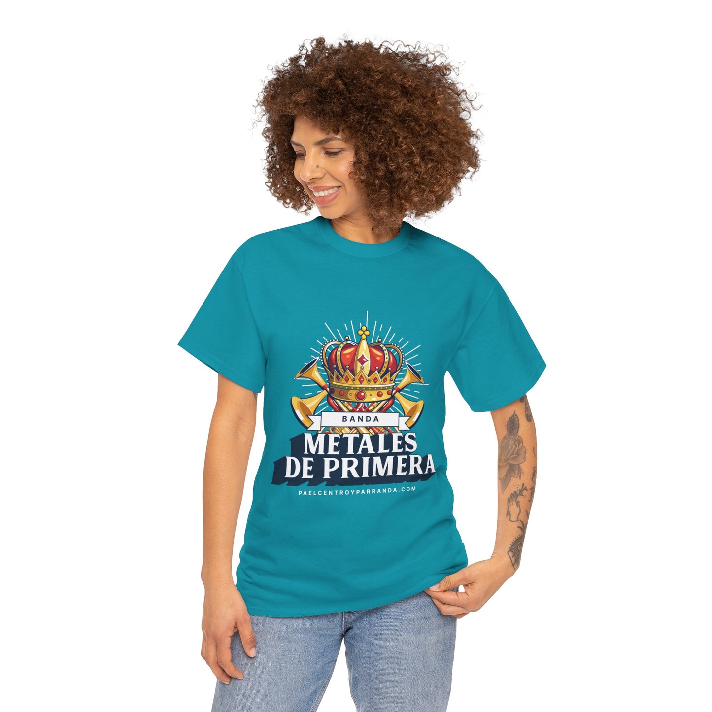Metales de Primera. (adults) Unisex Heavy Cotton Tee