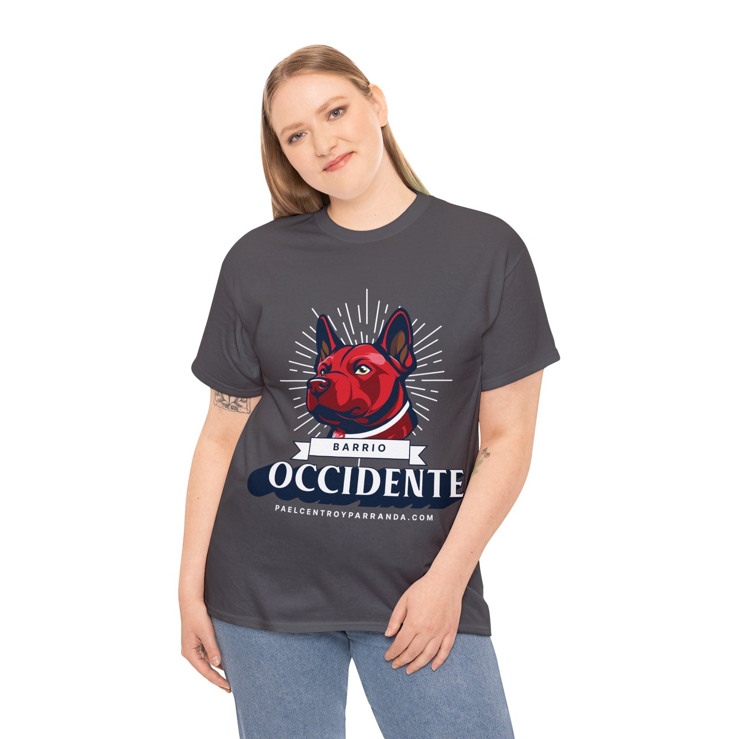 Occidente, Zaza del Medio. Unisex Heavy Cotton Tee