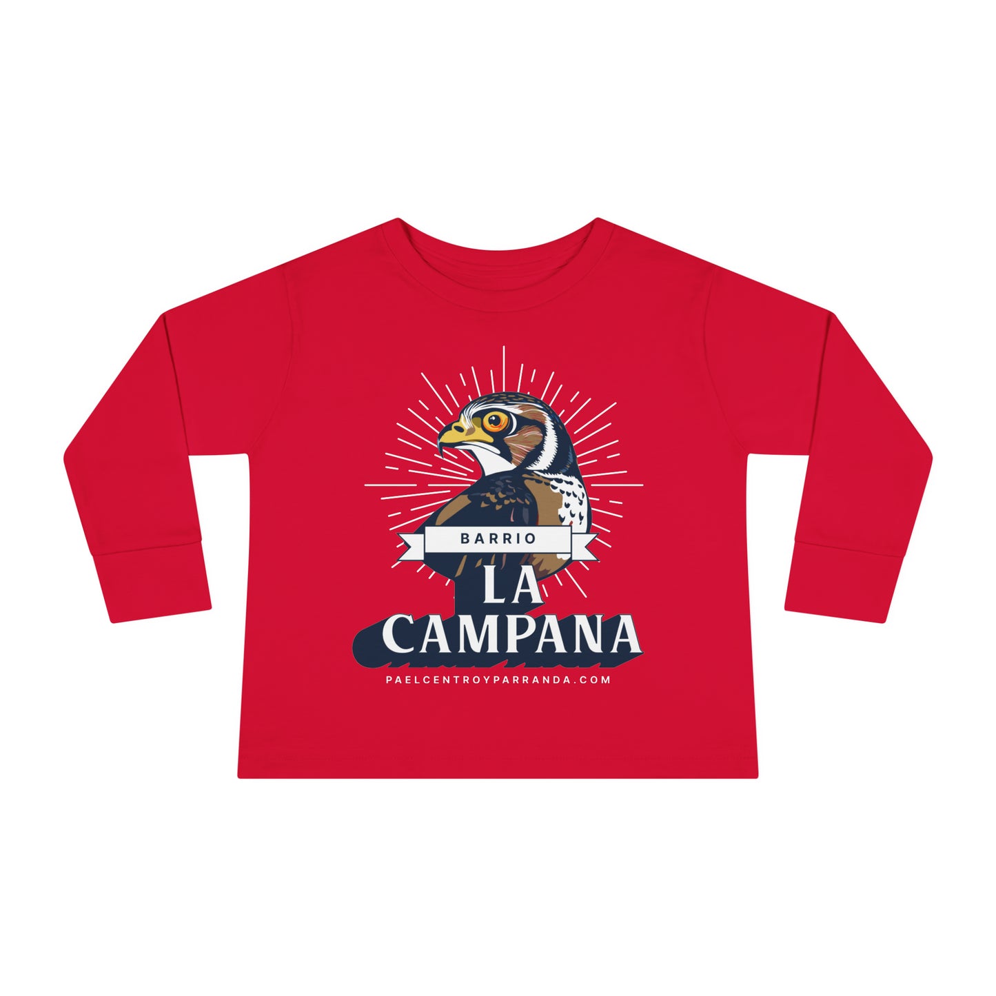 La Campana, Mayajigua. Toddler Long Sleeve Tee
