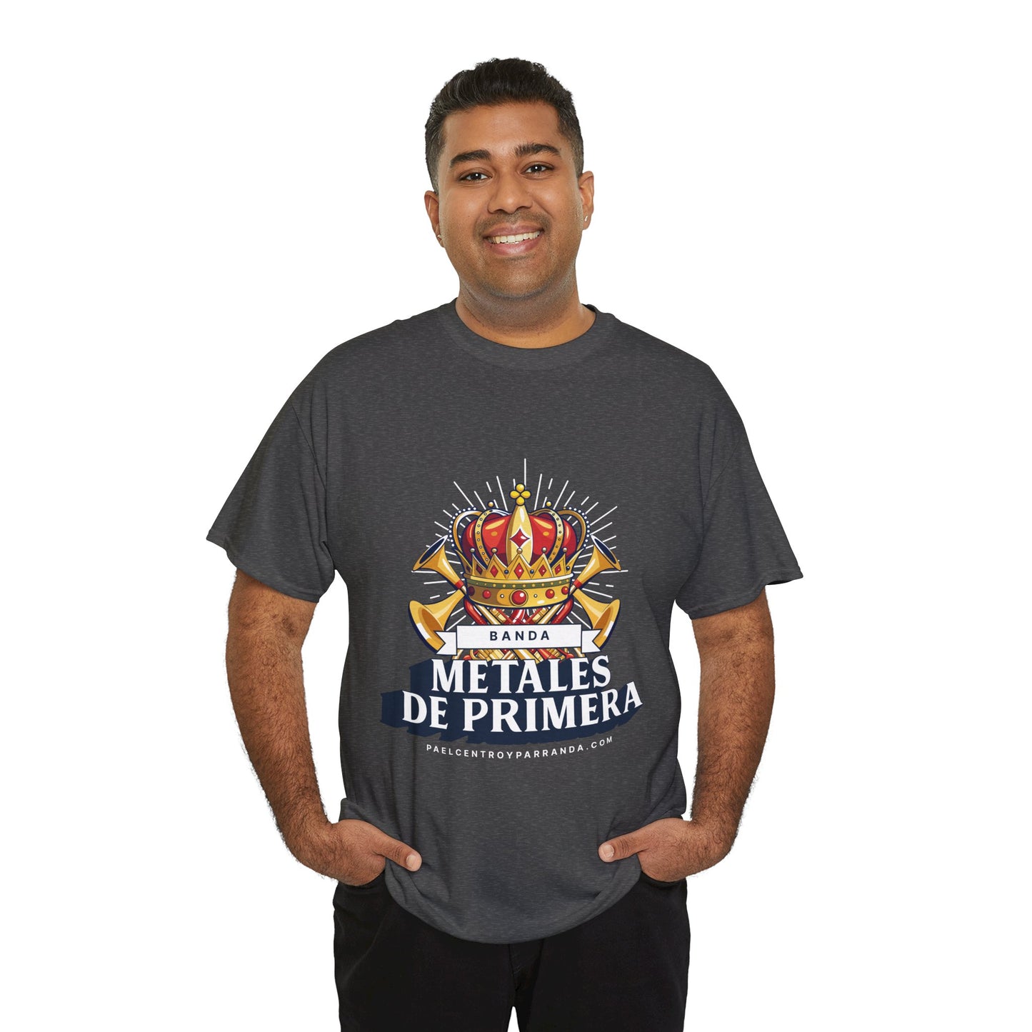 Metales de Primera. (adults) Unisex Heavy Cotton Tee
