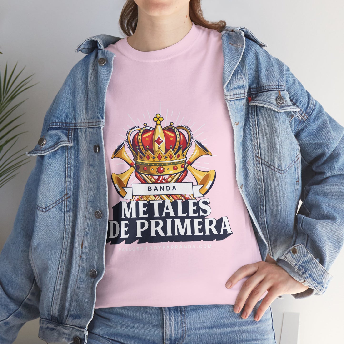 Metales de Primera. (adults) Unisex Heavy Cotton Tee