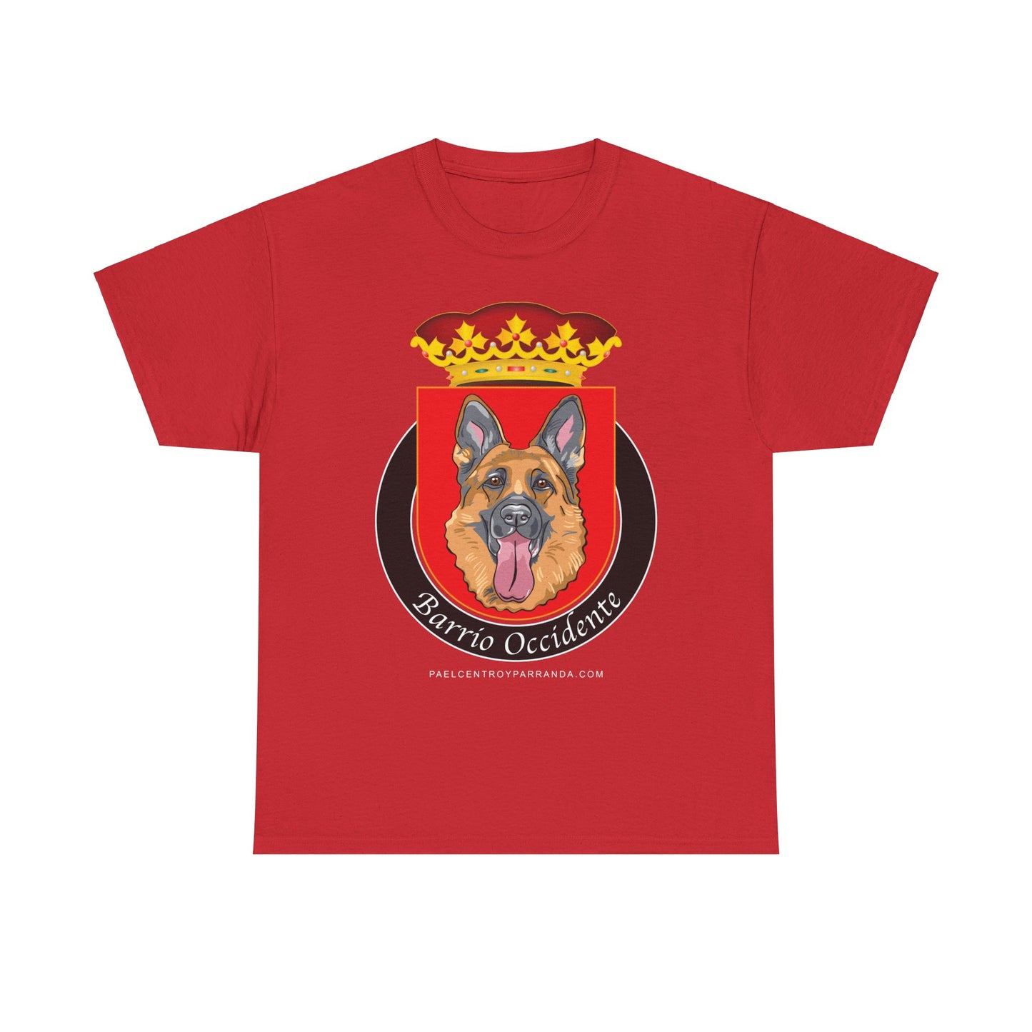 El Perro, Occidente, Zaza del Medio. Unisex Heavy Cotton Tee