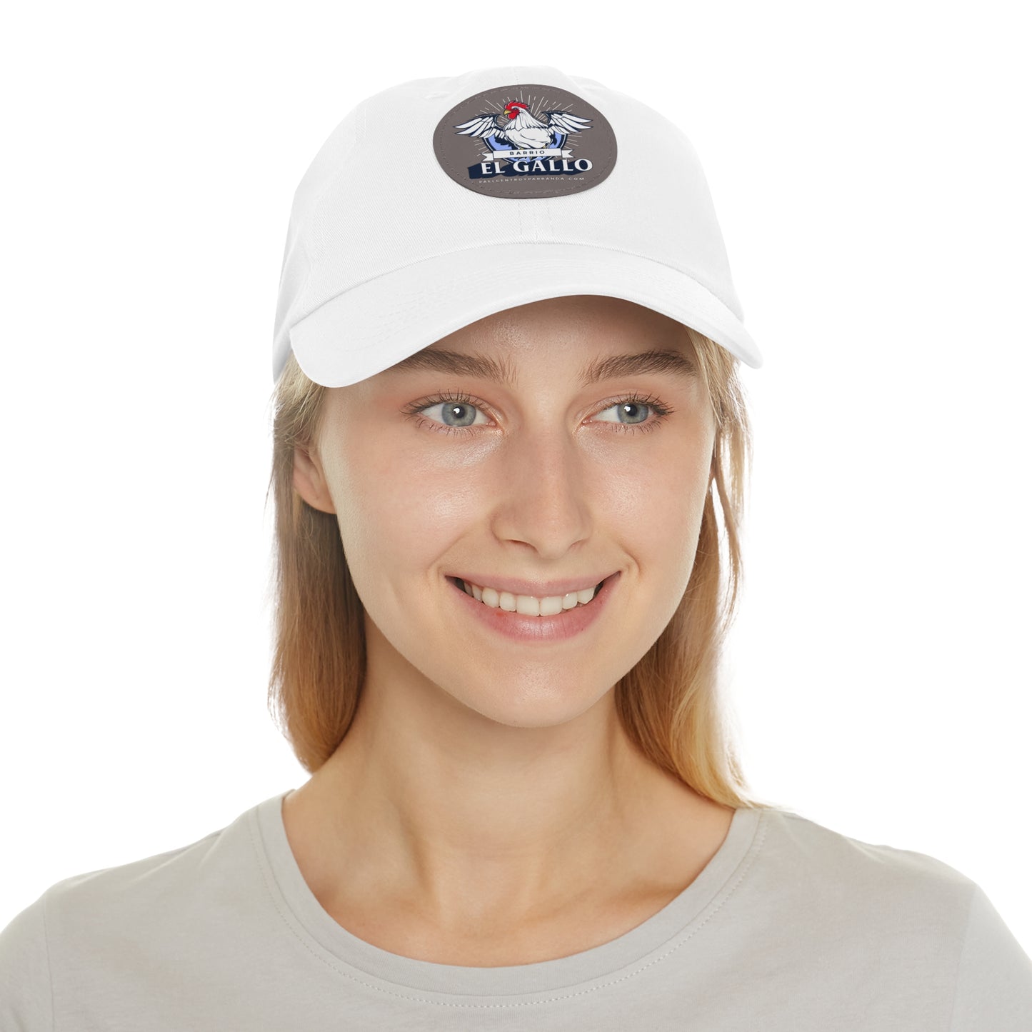 El Gallo, Taguayabón. Dad Hat with Leather Patch (Round)