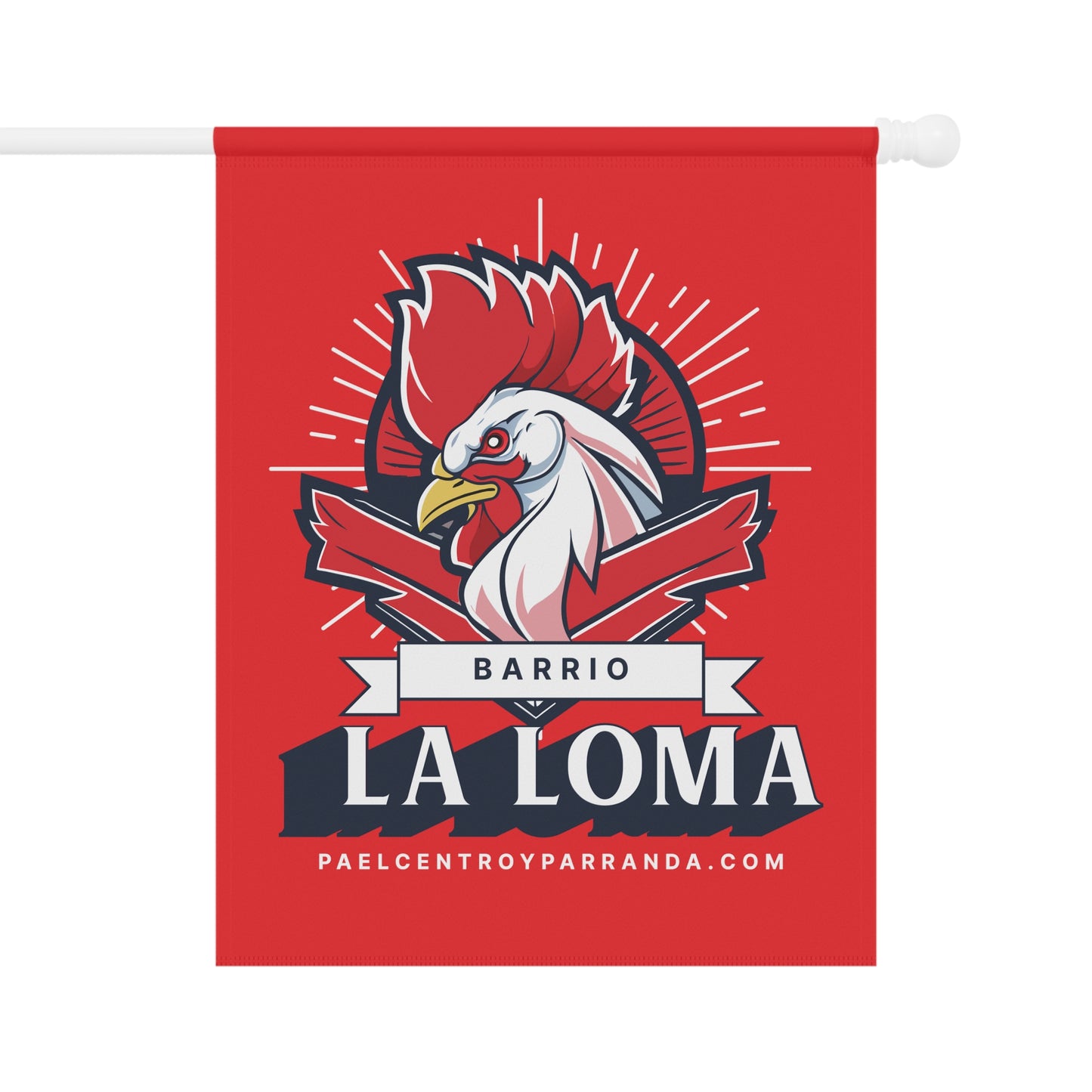 La Loma, Yaguajay. Garden & House Banner
