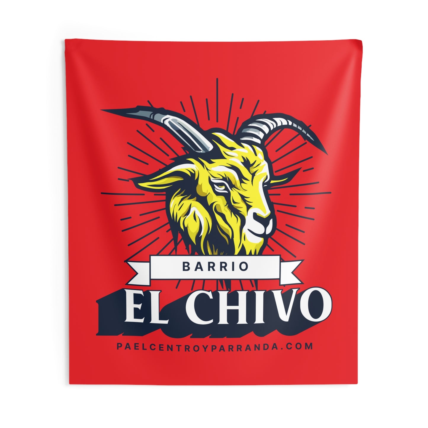 El Chivo, Zaza del Medio. Vertical Indoor Wall Tapestries