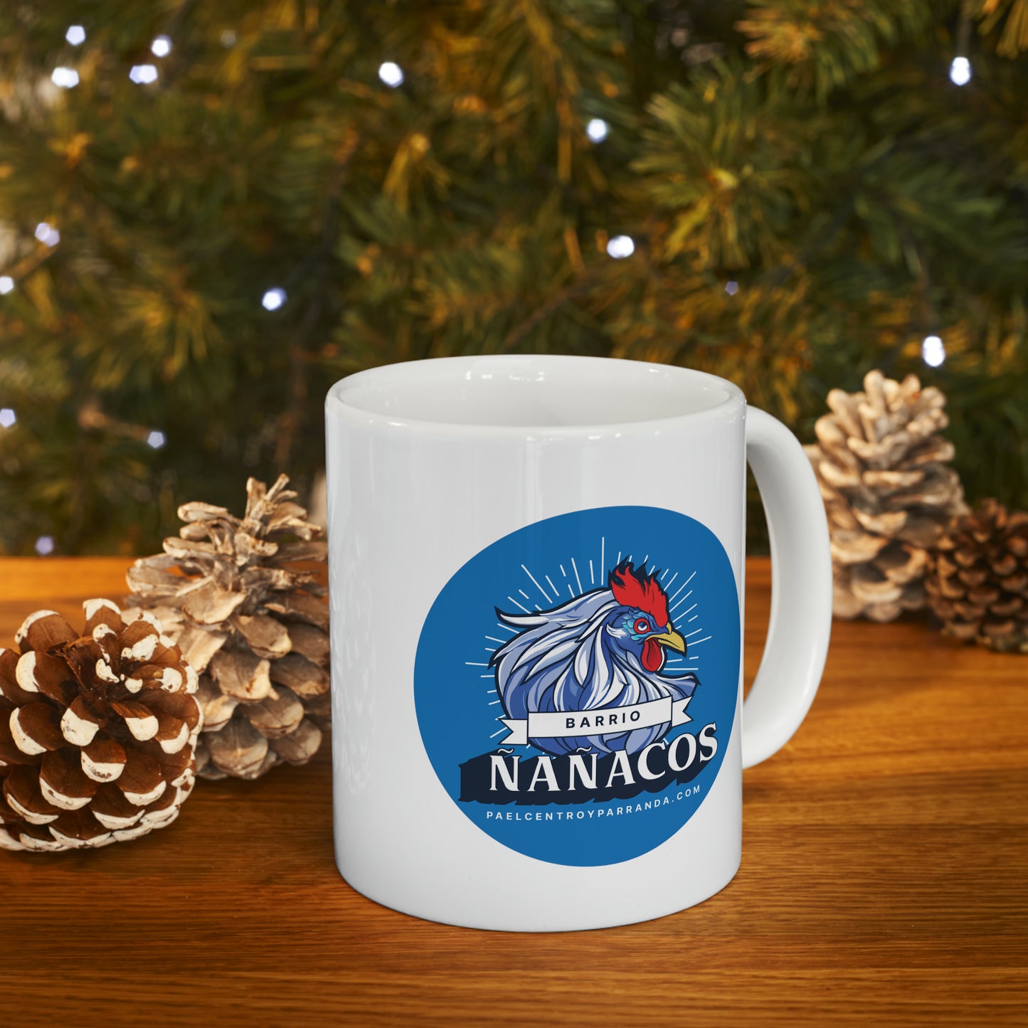 Ñañacos, Vueltas. Ceramic Mug, 11oz