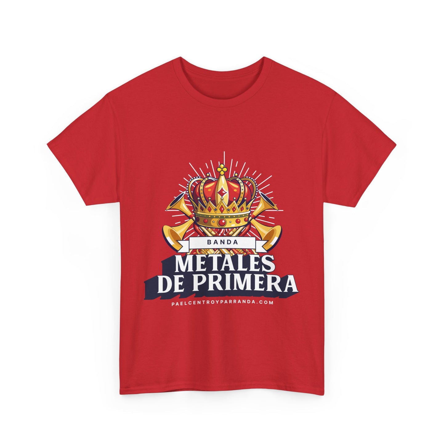 Metales de Primera. (adults) Unisex Heavy Cotton Tee