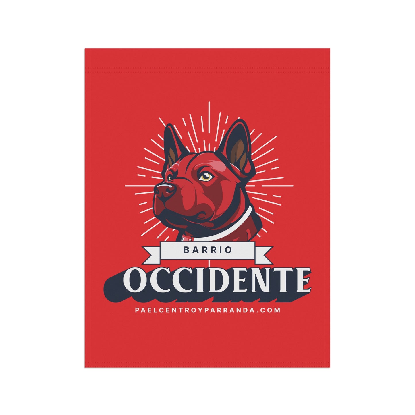 Occidente, Zaza del Medio. Garden & House Banner