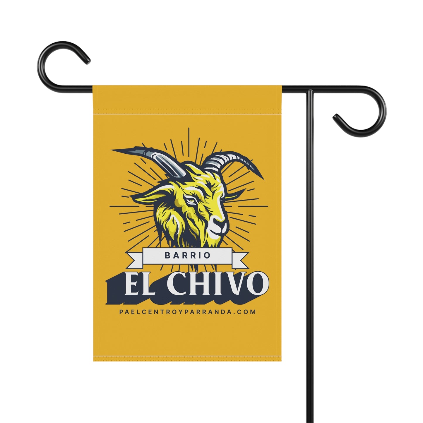 El Chivo, Zaza del Medio. Garden & House Banner