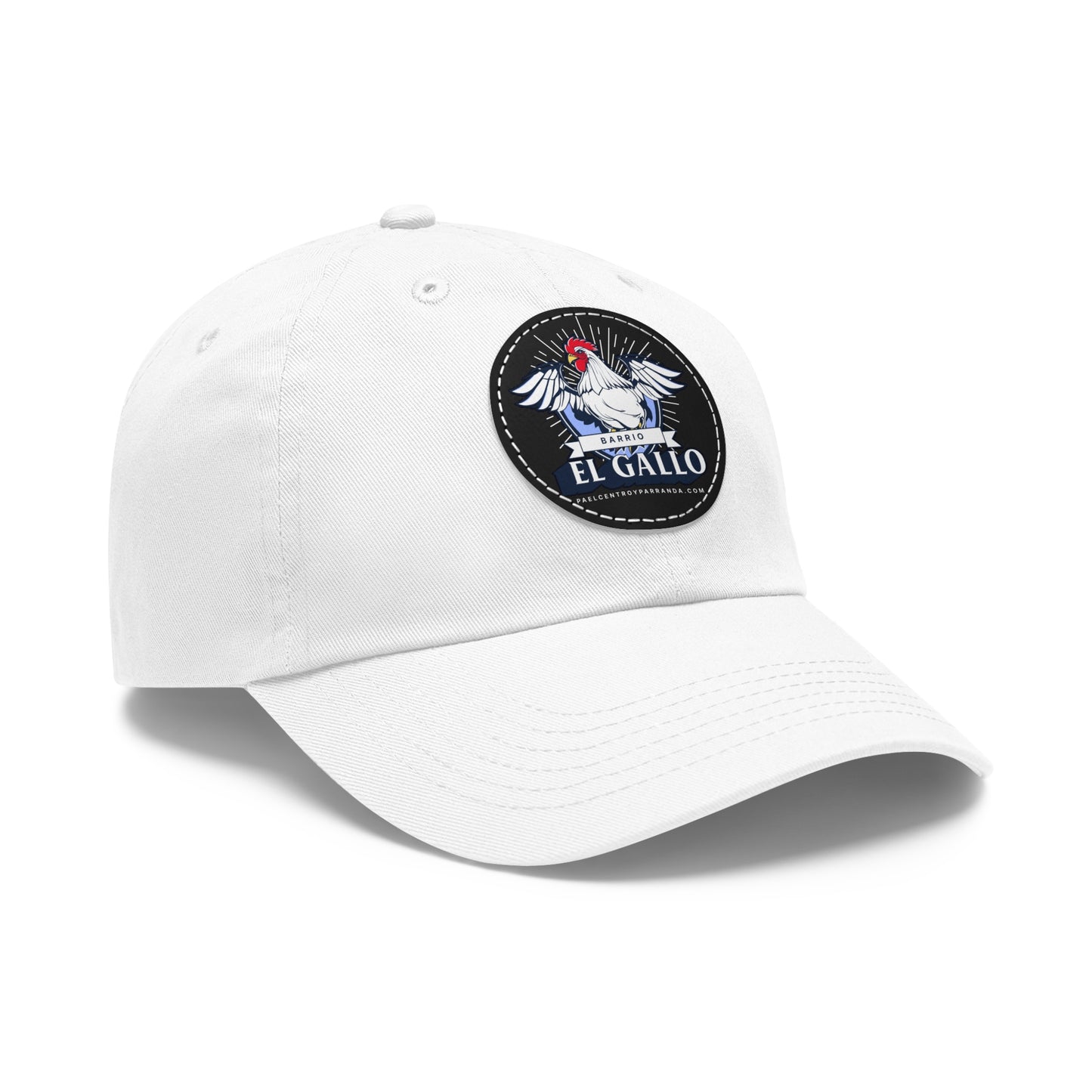 El Gallo, Taguayabón. Dad Hat with Leather Patch (Round)