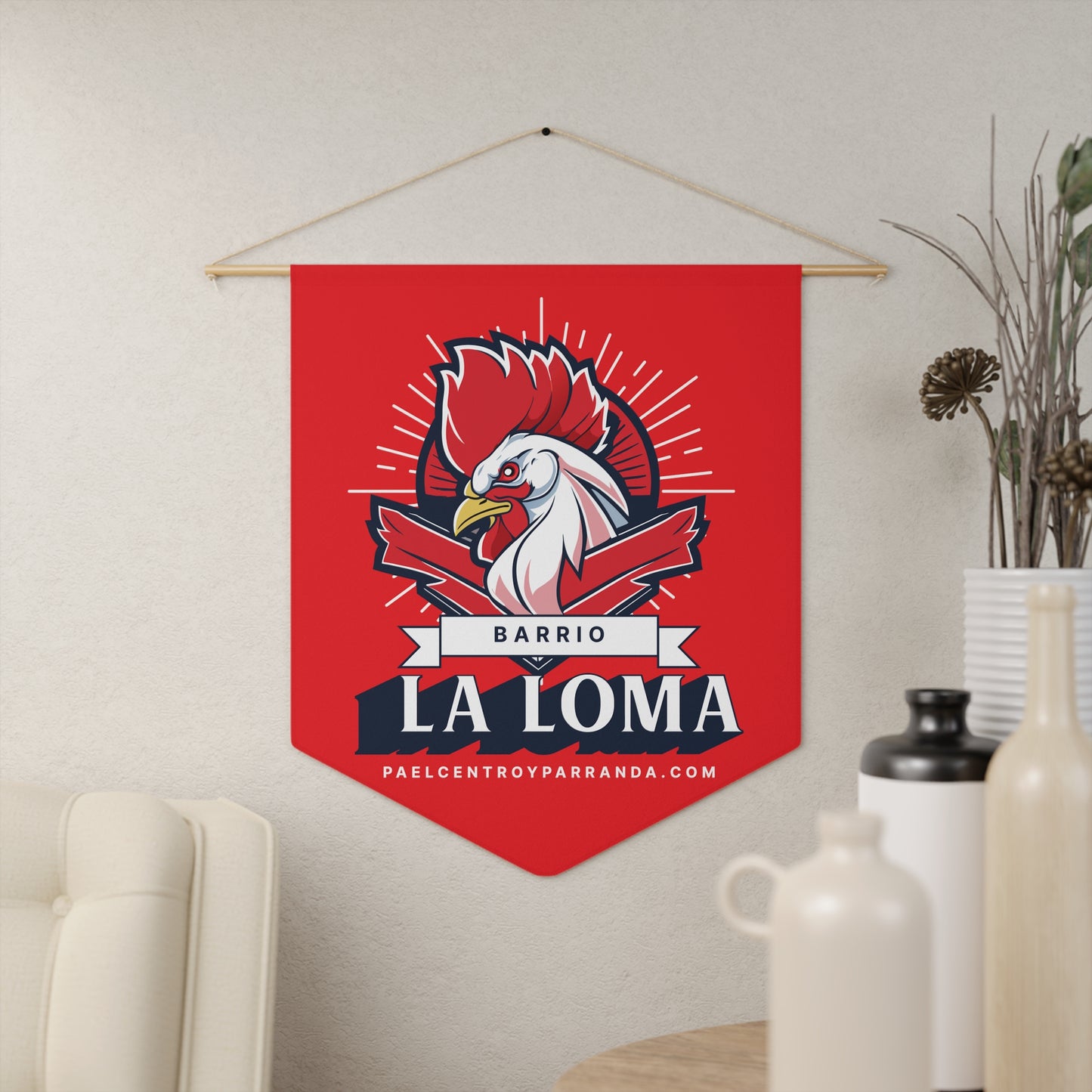 La Loma, Yaguajay. Pennant