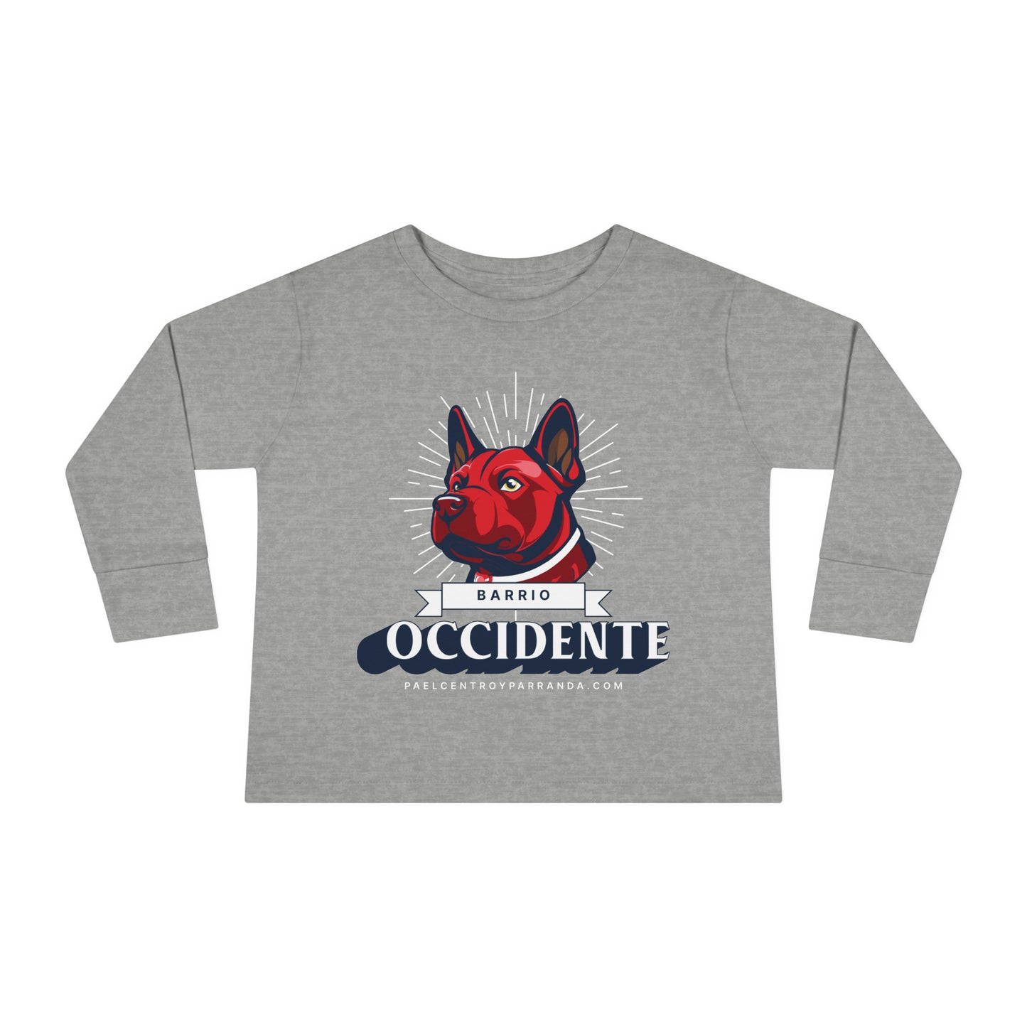 Occidente, Zaza del Medio. Toddler Long Sleeve Tee