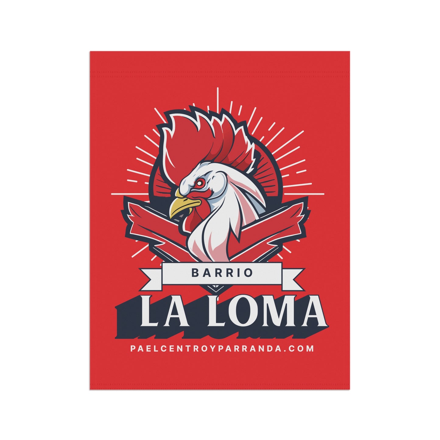 La Loma, Yaguajay. Garden & House Banner