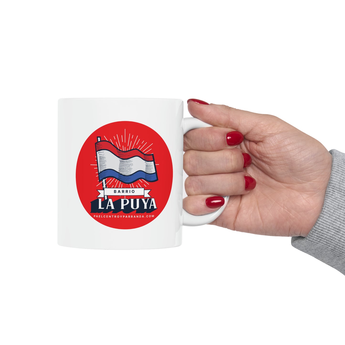 La Puya, Quemado de Guines. Ceramic Mug, 11oz