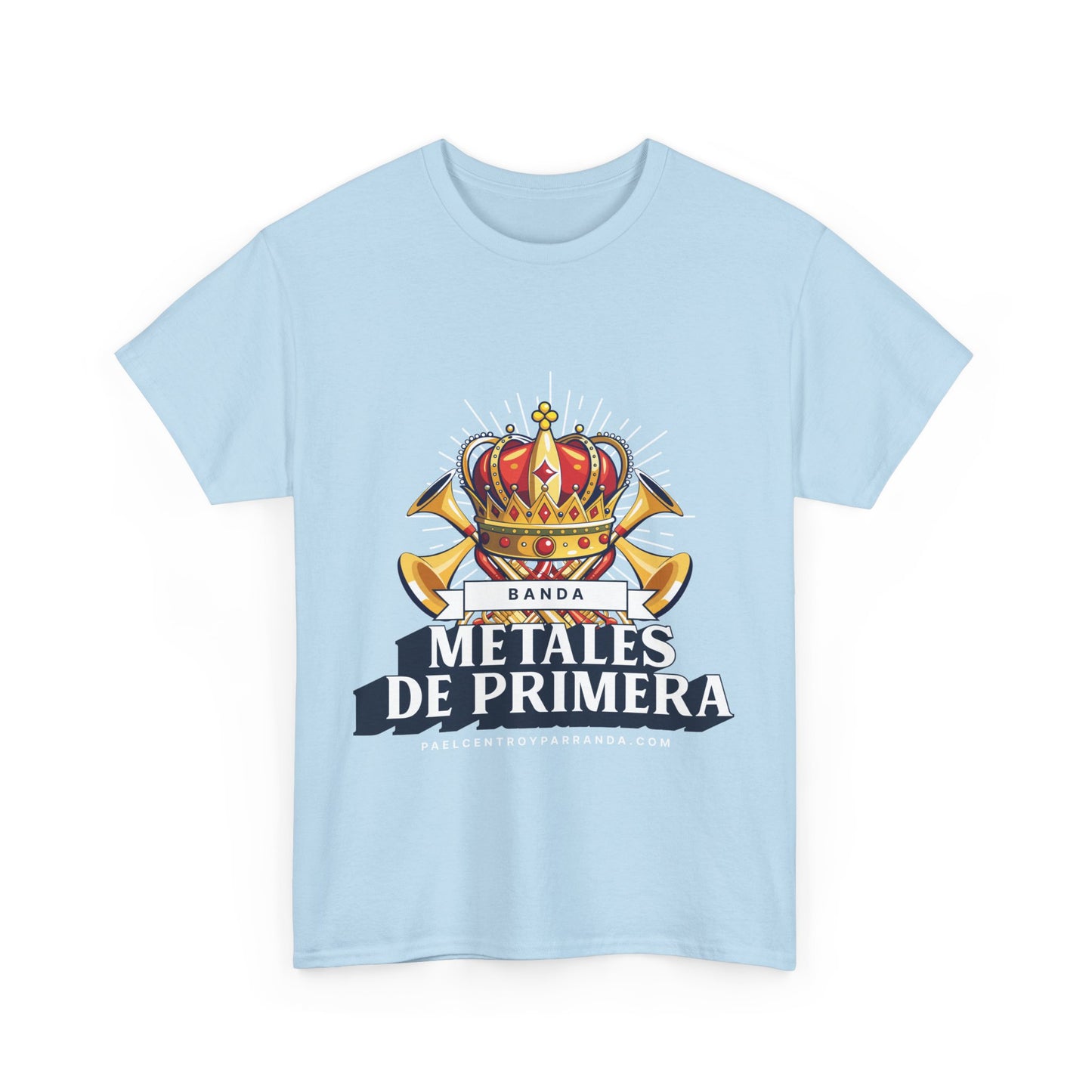 Metales de Primera. (adults) Unisex Heavy Cotton Tee