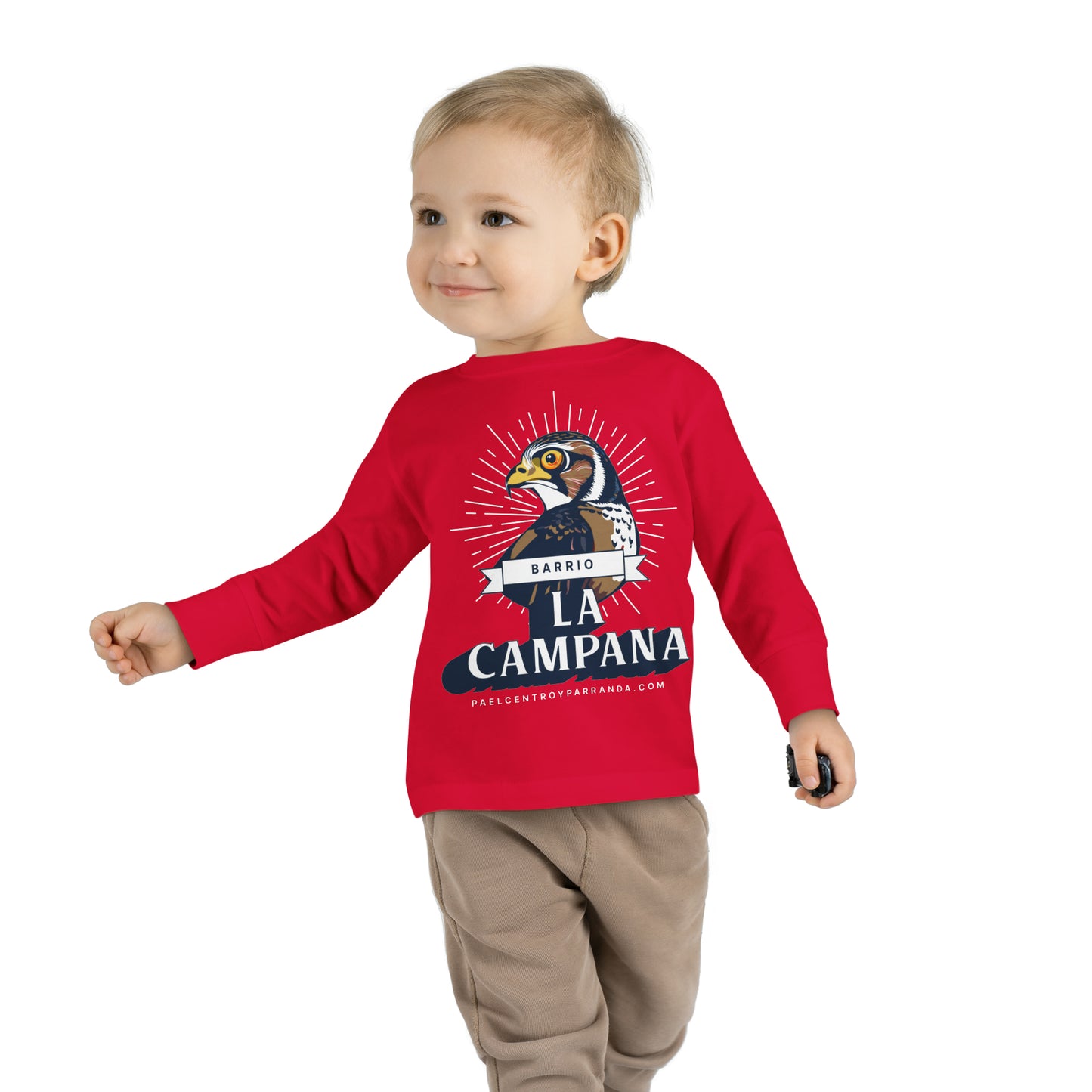 La Campana, Mayajigua. Toddler Long Sleeve Tee