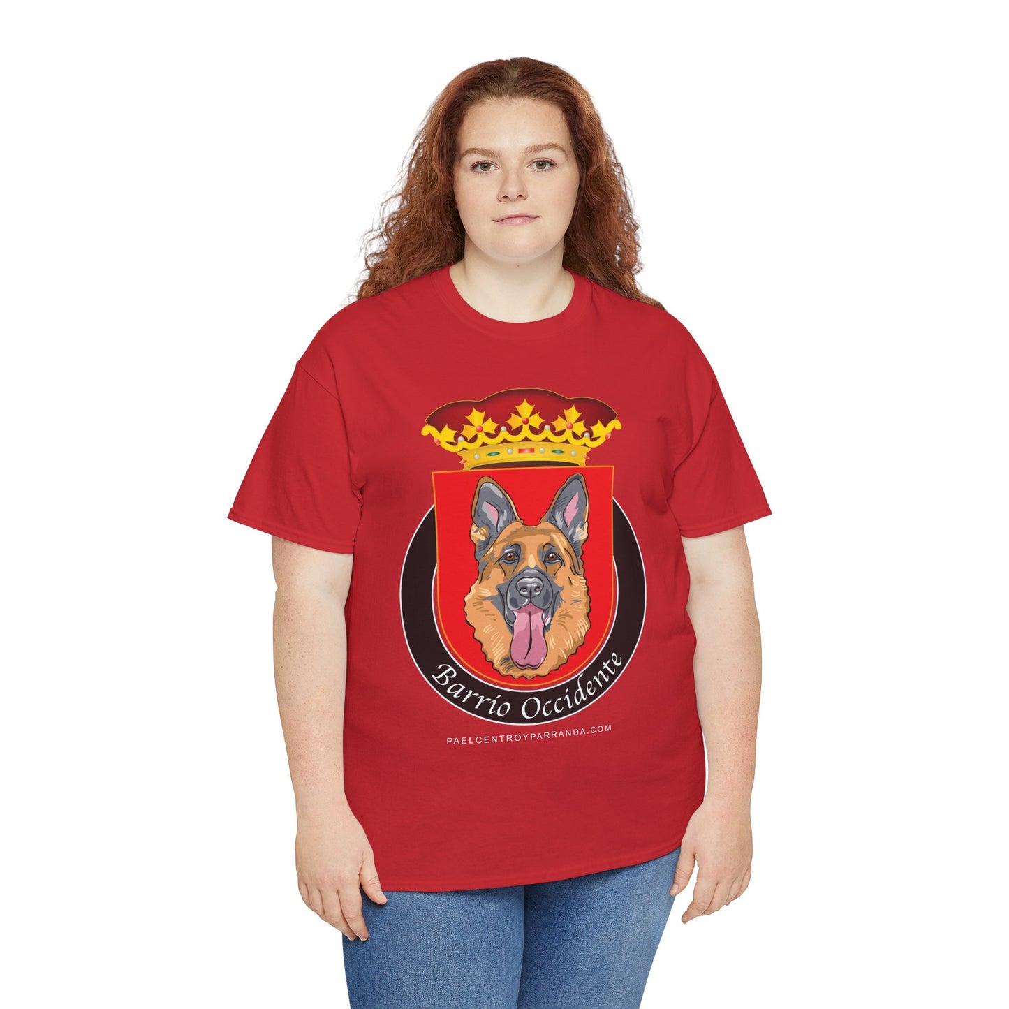 El Perro, Occidente, Zaza del Medio. Unisex Heavy Cotton Tee