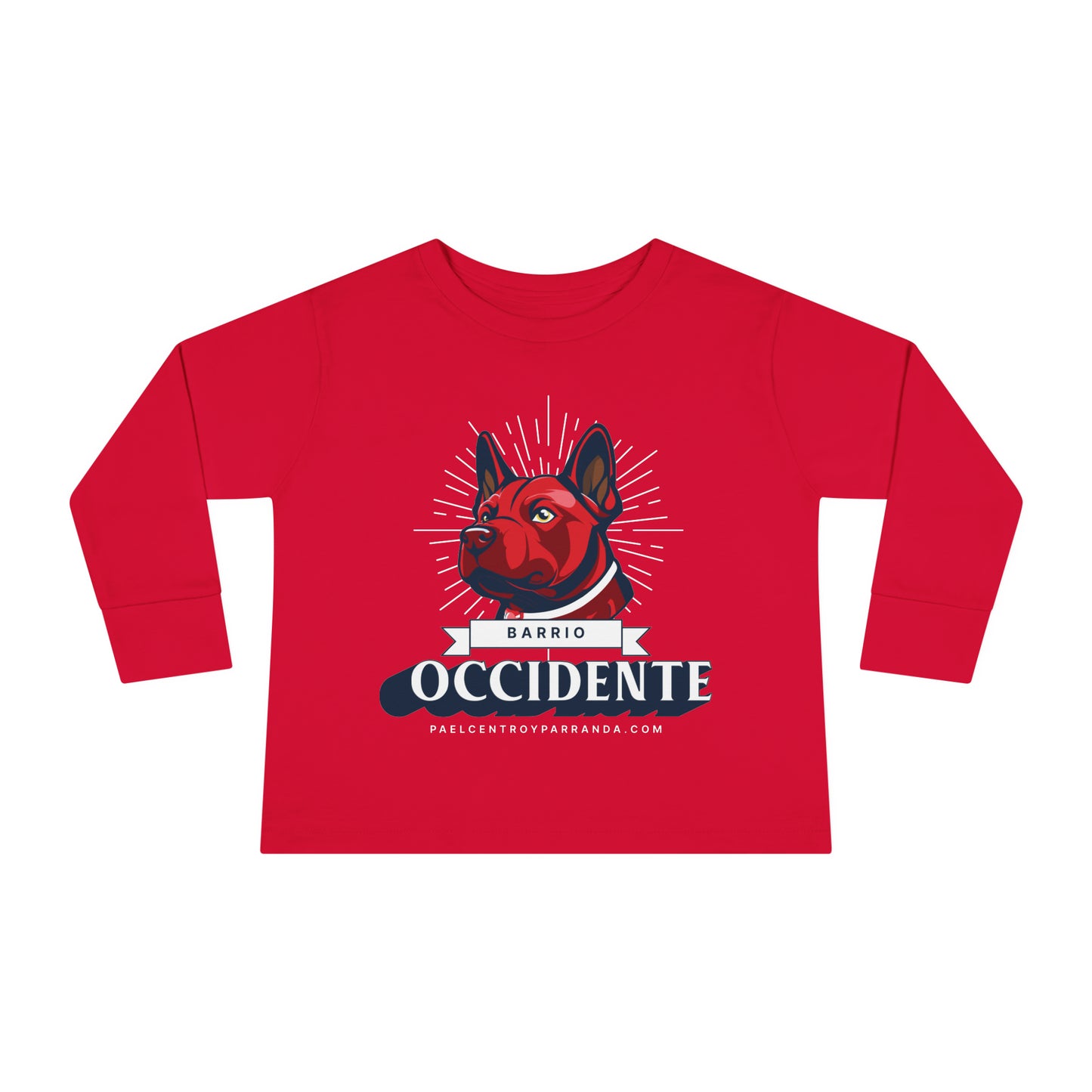 Occidente, Zaza del Medio. Toddler Long Sleeve Tee