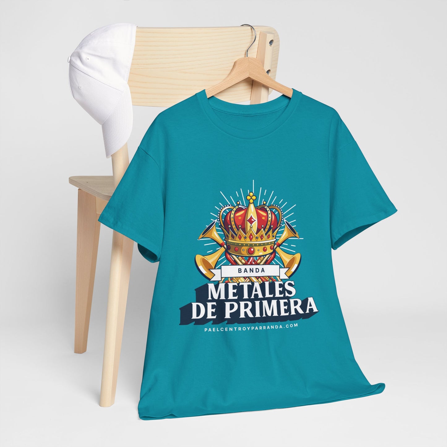 Metales de Primera. (adults) Unisex Heavy Cotton Tee