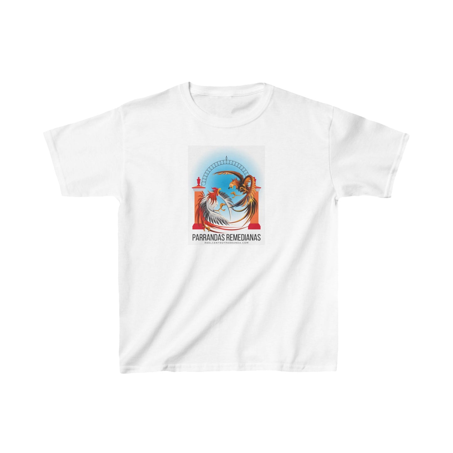Parrandas remedianas. Kids Heavy Cotton™ Tee