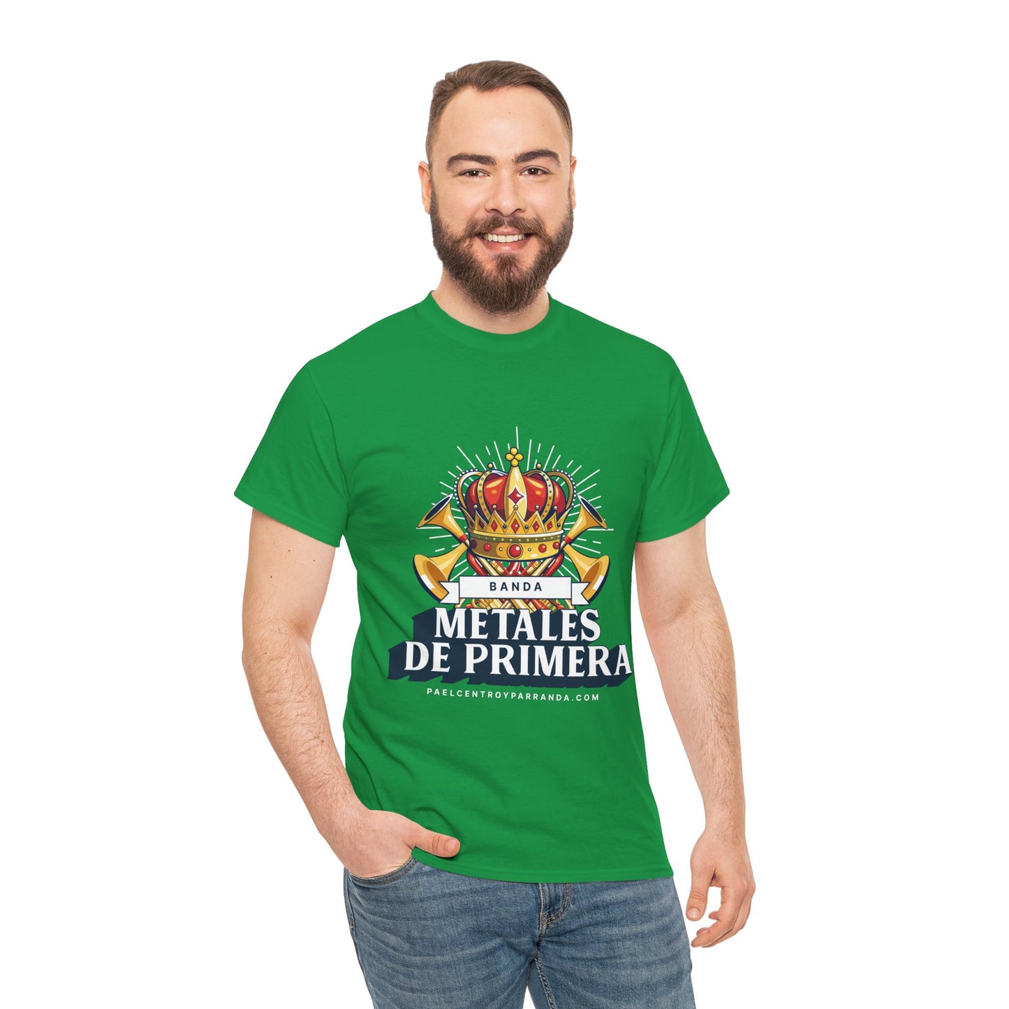 Metales de Primera. (adults) Unisex Heavy Cotton Tee
