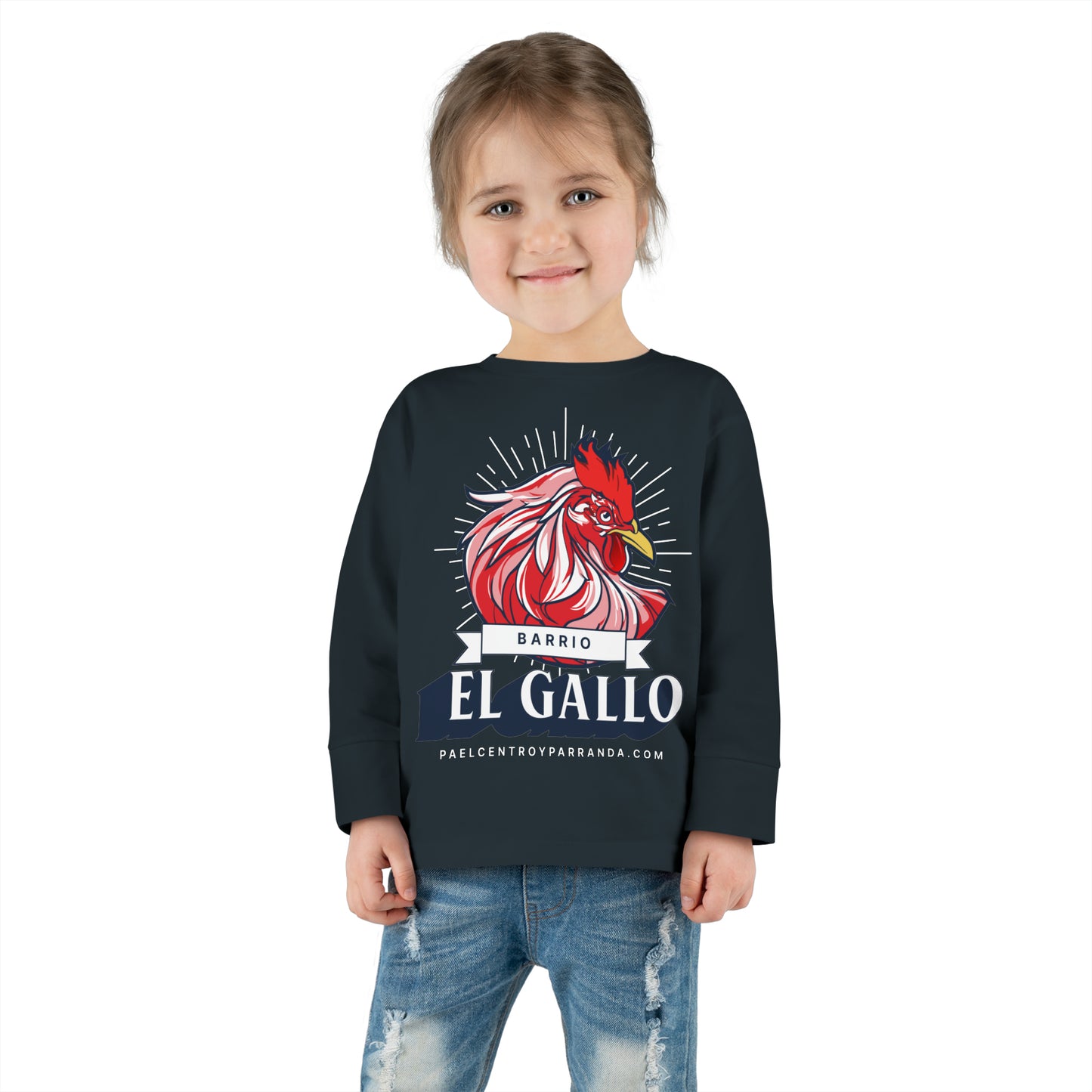 El Gallo, Chambas. Toddler Long Sleeve Tee