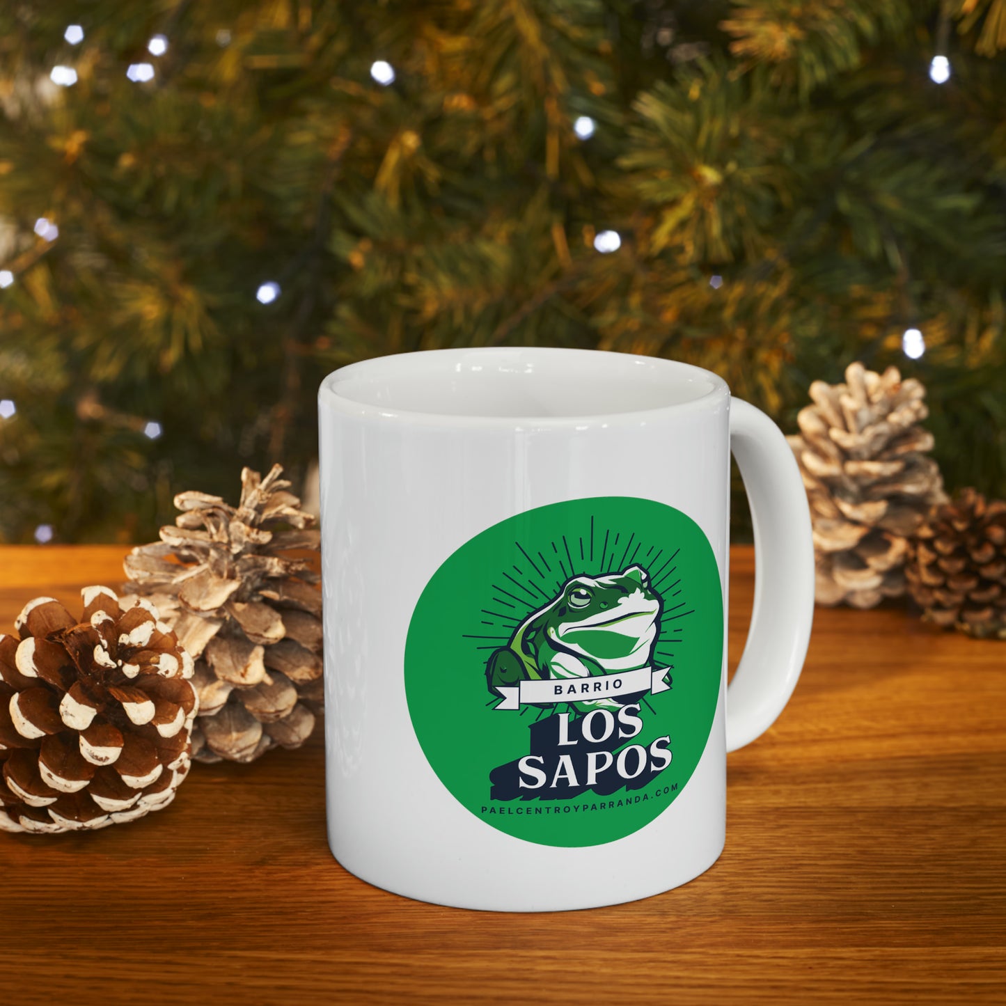 Los Sapos, Calabazar de Sagua. Ceramic Mug, 11oz