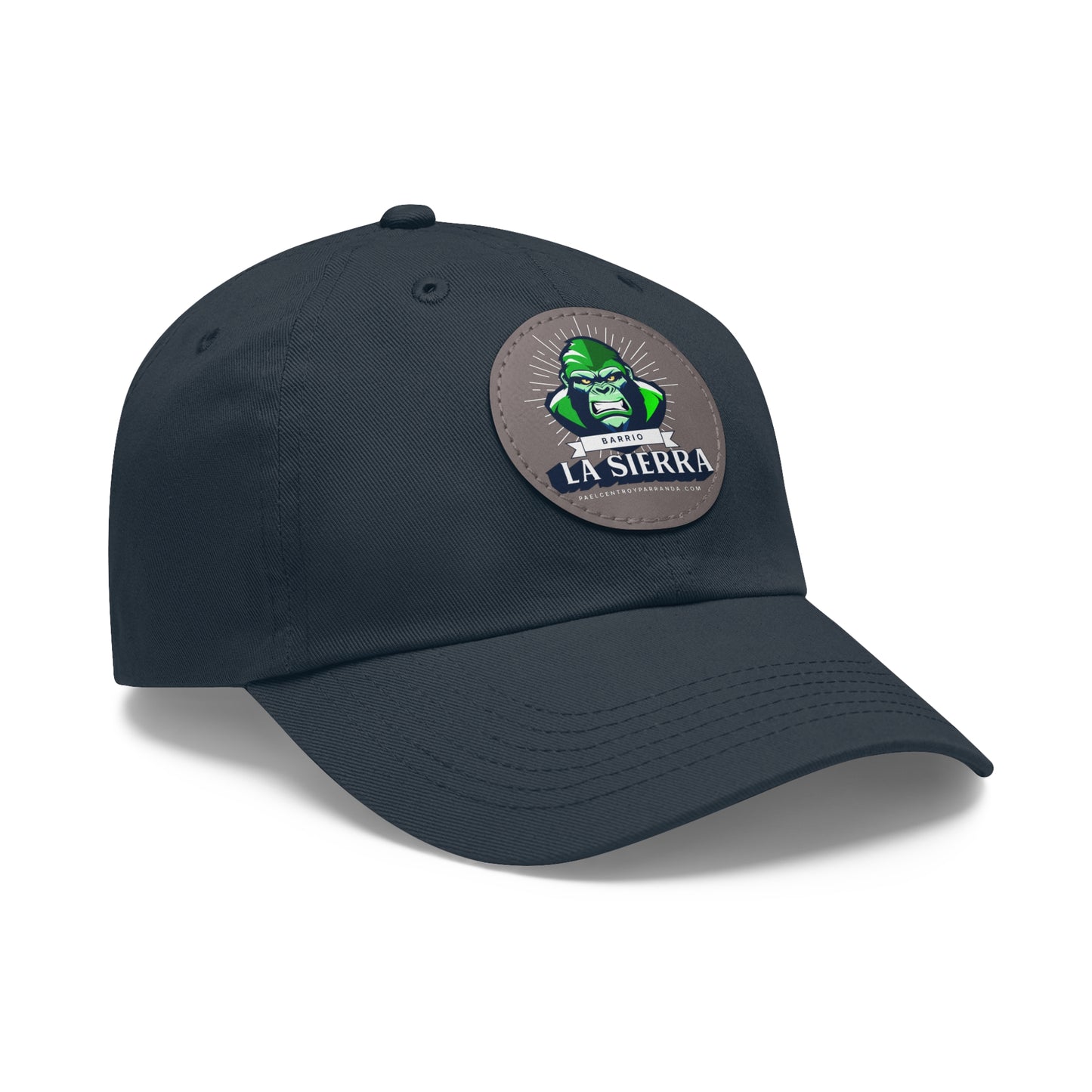 La Sierra, Buenavista. Dad Hat with Leather Patch (Round)