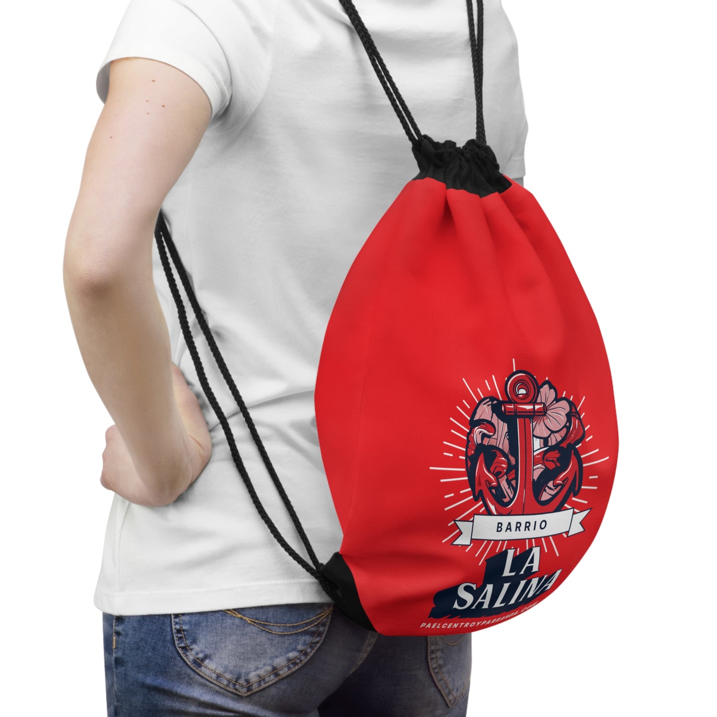 La Salina, Punta Alegre. Drawstring Bag