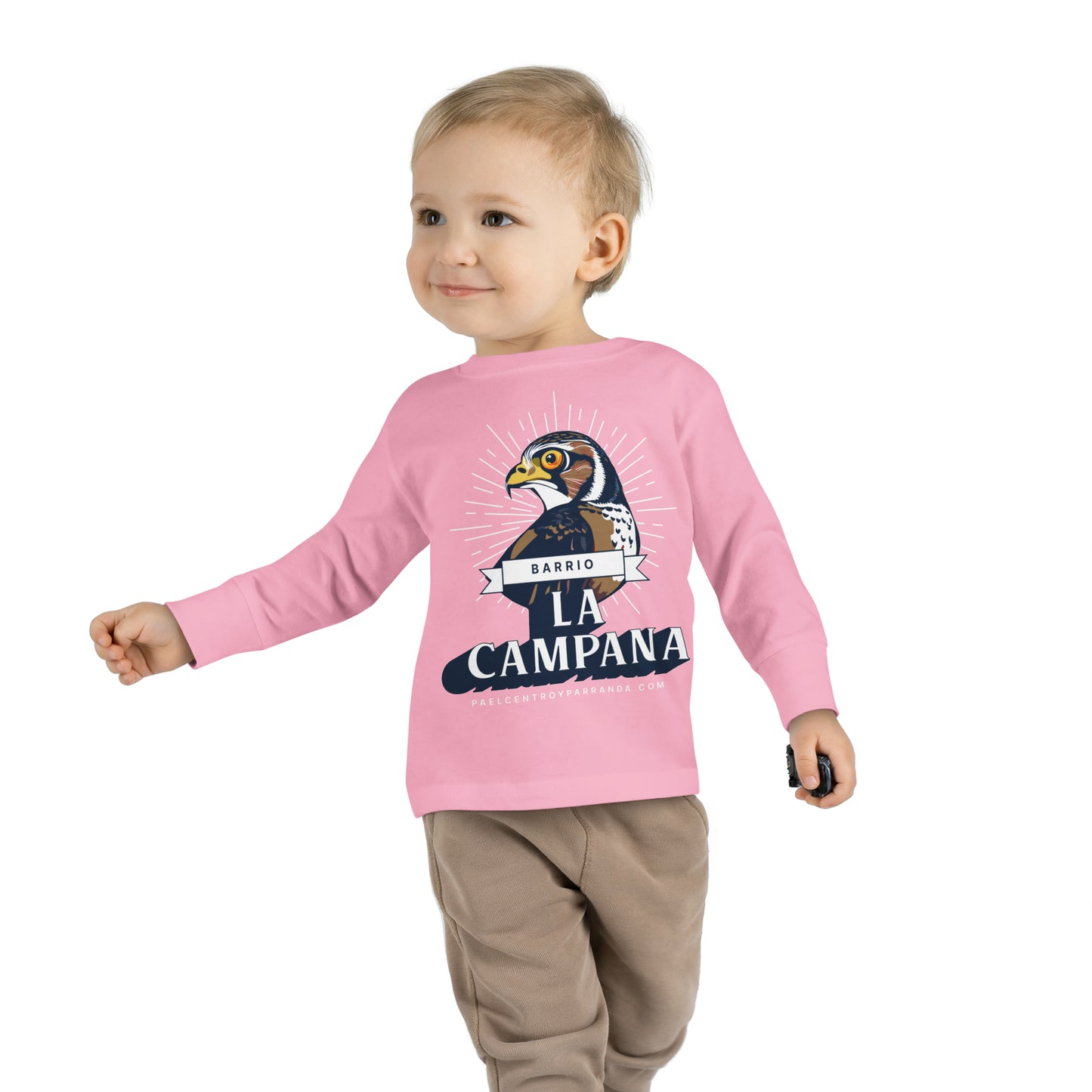 La Campana, Mayajigua. Toddler Long Sleeve Tee