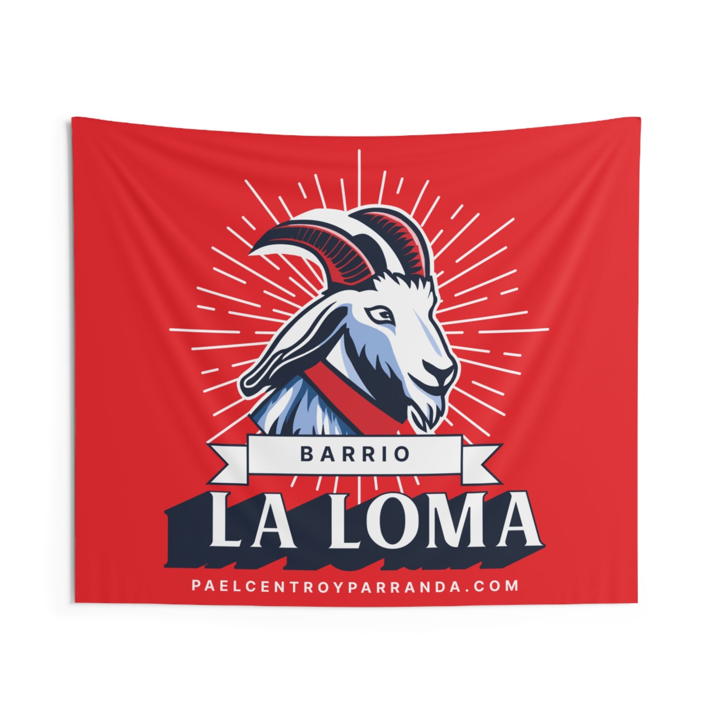 La Loma, Zulueta. Horizontal Indoor Wall Tapestries