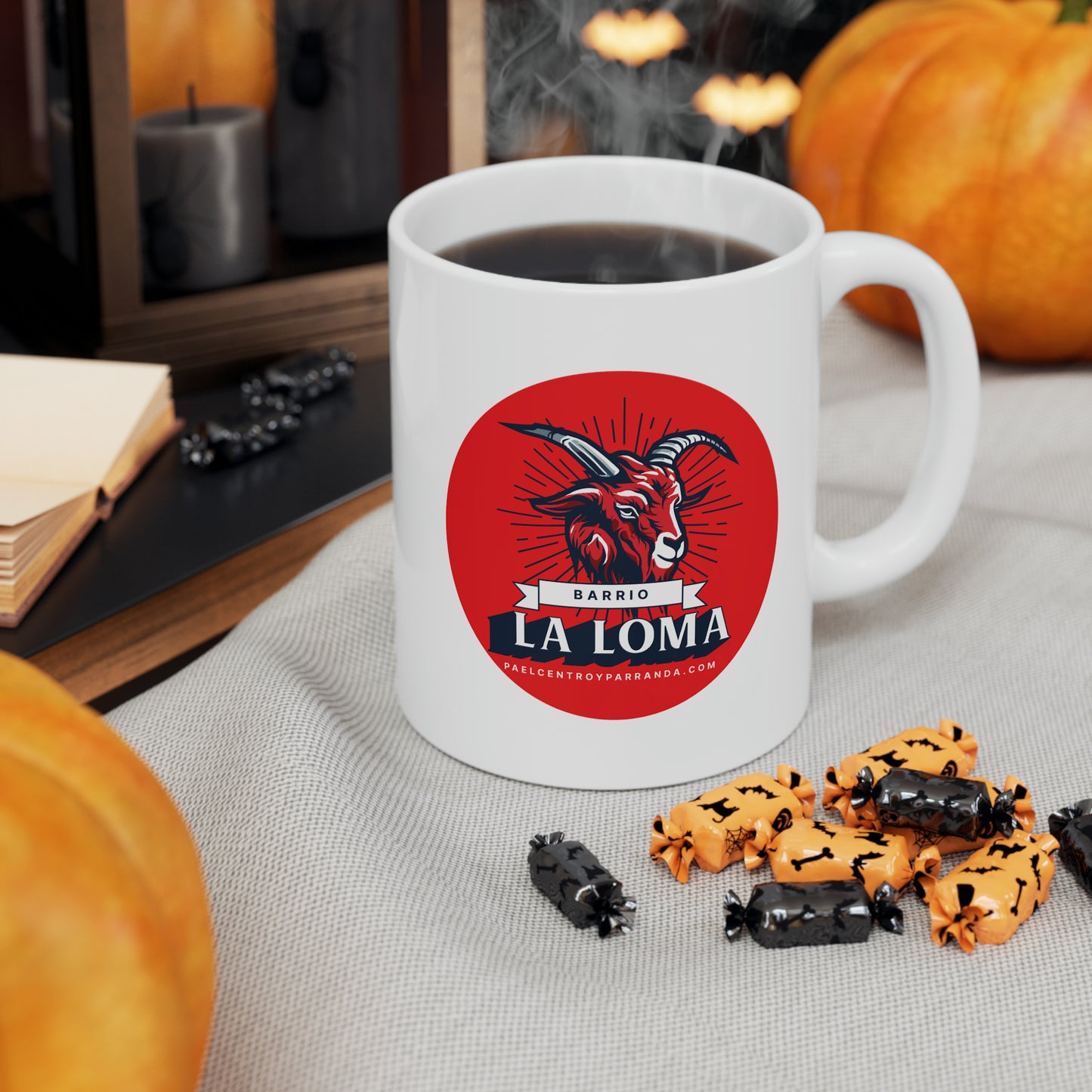 La Loma, Guayos. Ceramic Mug, 11oz