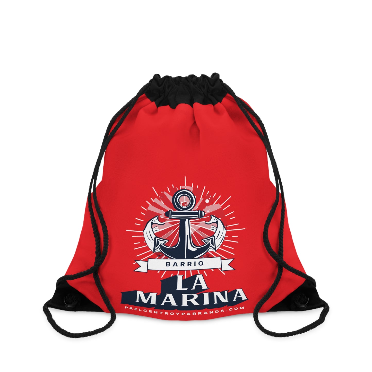 La Marina, Caibarién. Drawstring Bag
