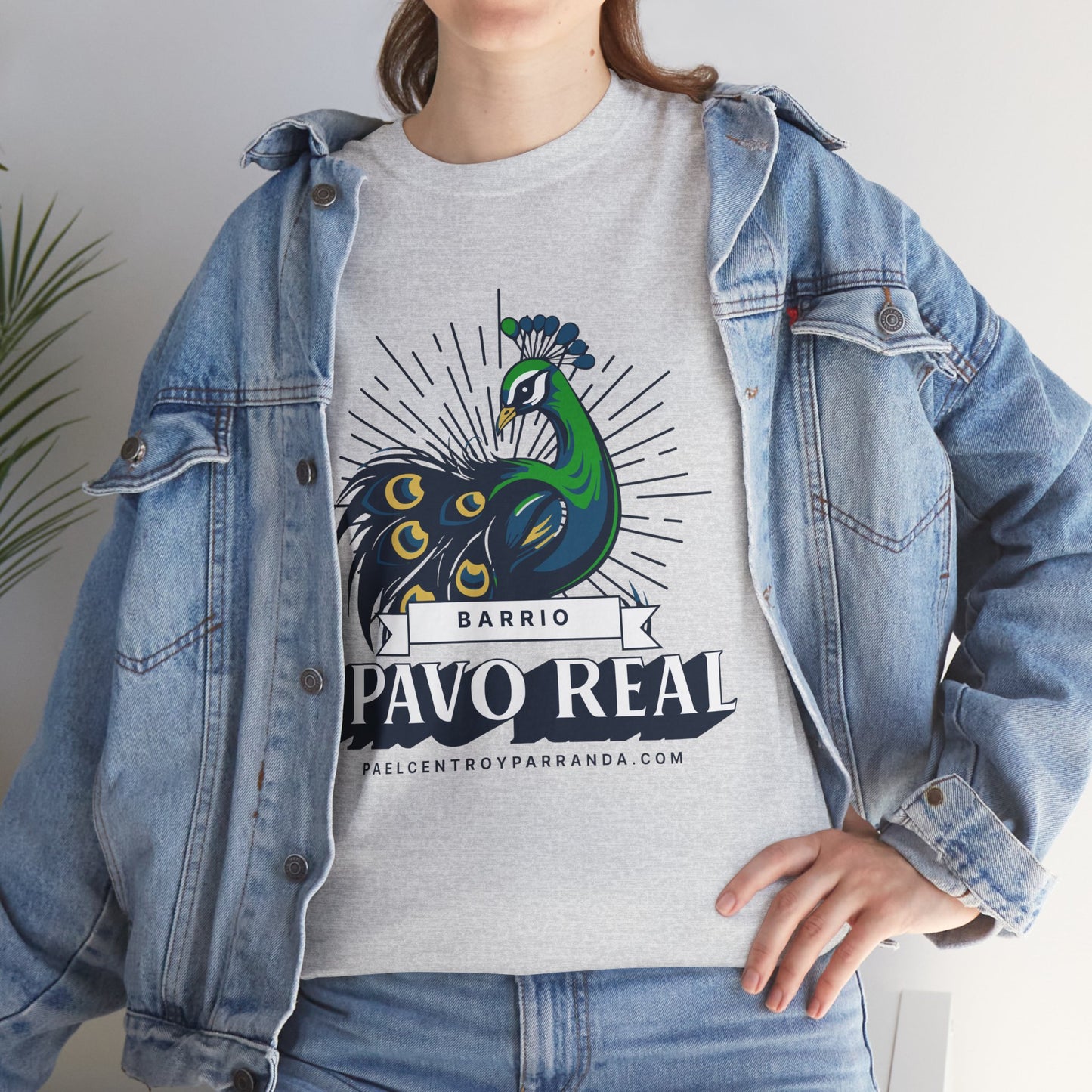 Pavo Real, El Santo. Unisex Heavy Cotton Tee
