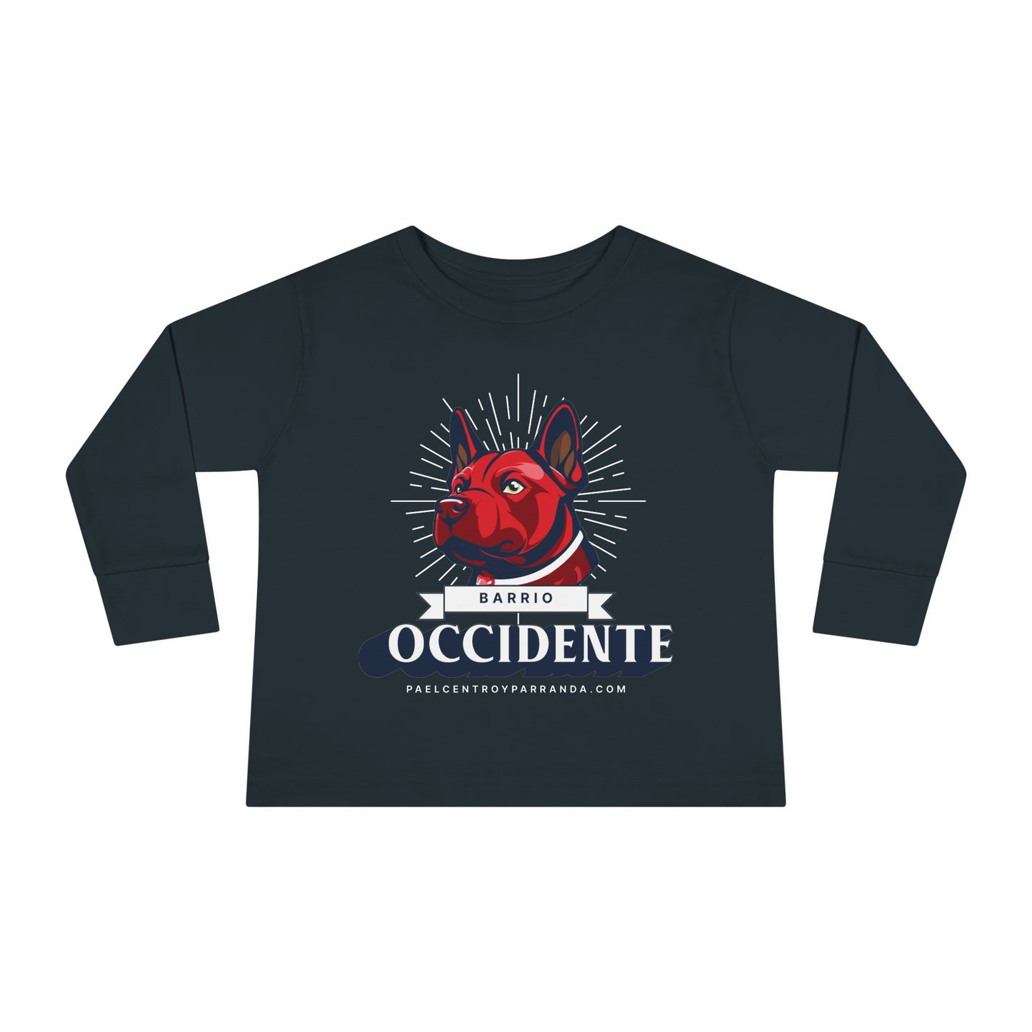 Occidente, Zaza del Medio. Toddler Long Sleeve Tee
