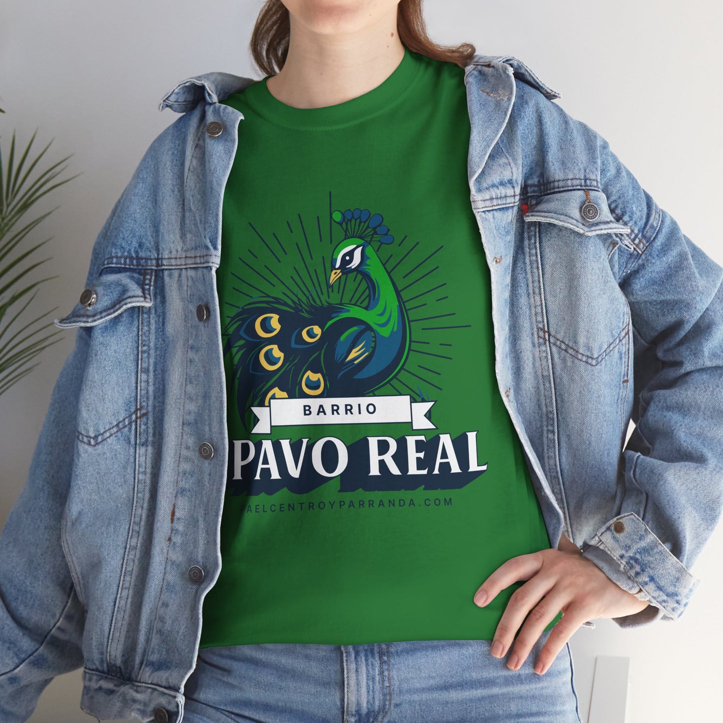 Pavo Real, El Santo. Unisex Heavy Cotton Tee