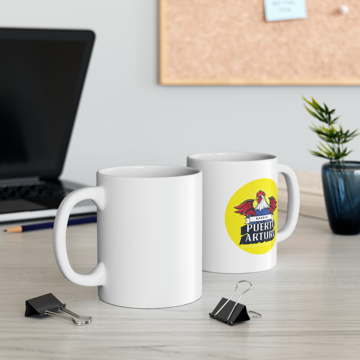Puerto Arturo, Mayajigua. Ceramic Mug, 11oz