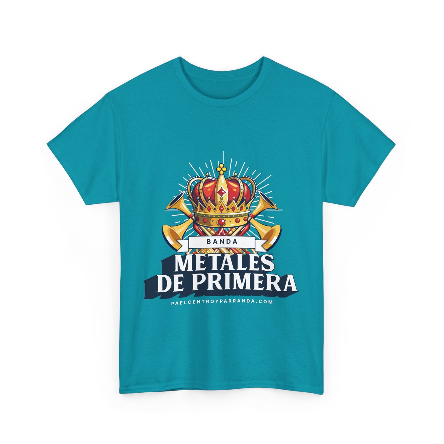 Metales de Primera. (adults) Unisex Heavy Cotton Tee