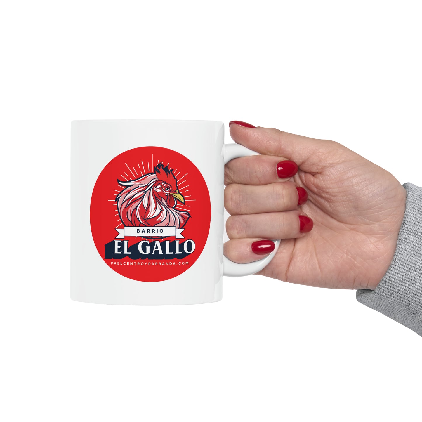 El Gallo, Chambas. Ceramic Mug, 11oz