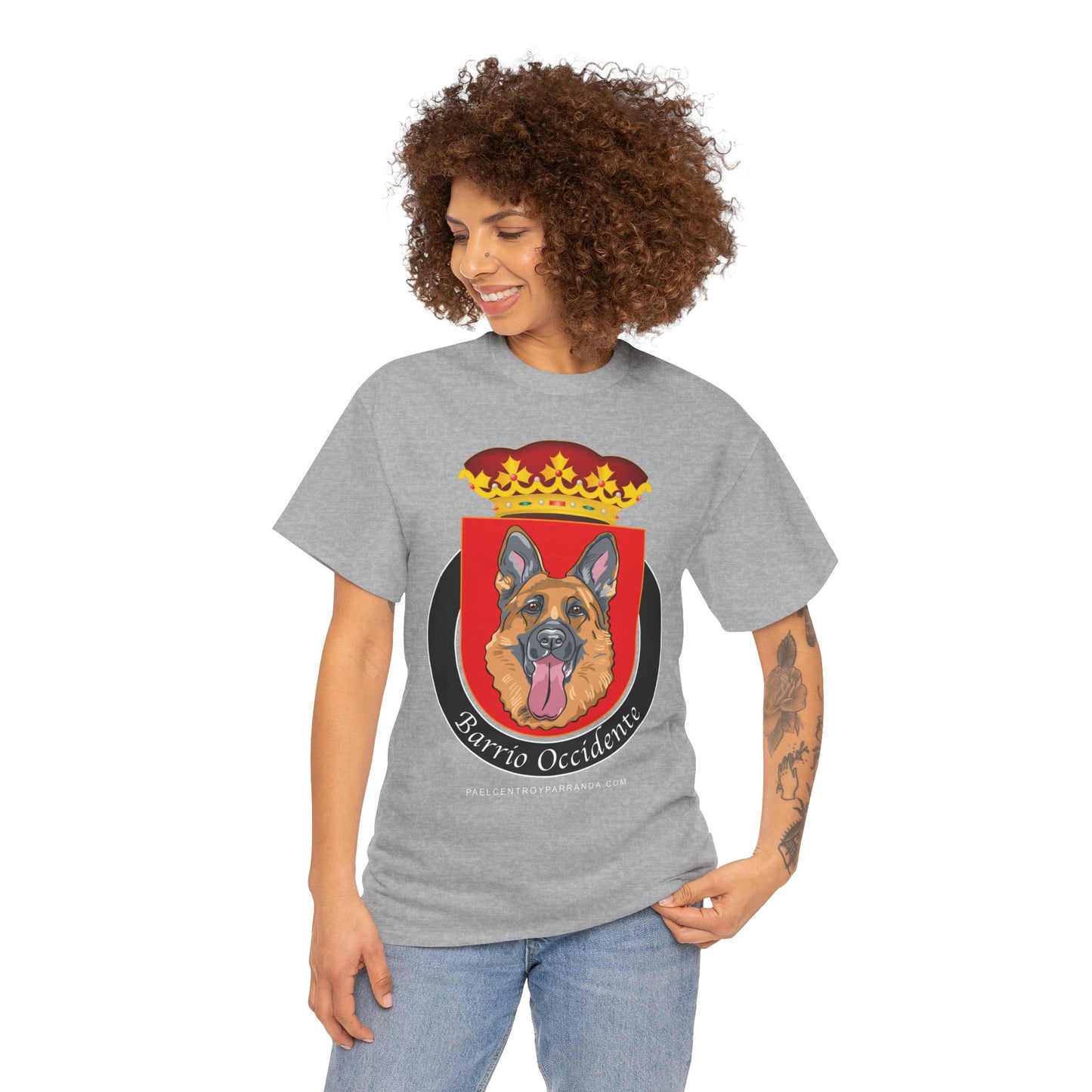 El Perro, Occidente, Zaza del Medio. Unisex Heavy Cotton Tee