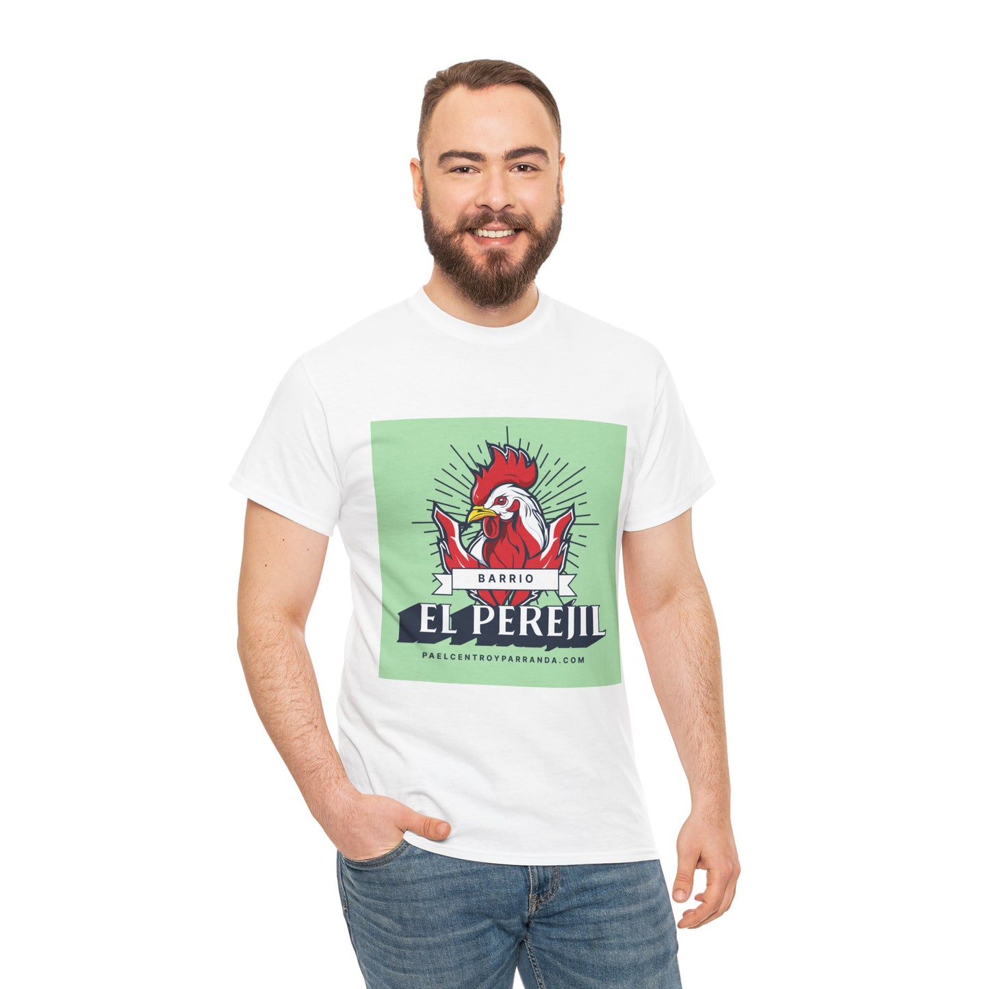 El Peregil, Quemado de Guines. Unisex Heavy Cotton Tee