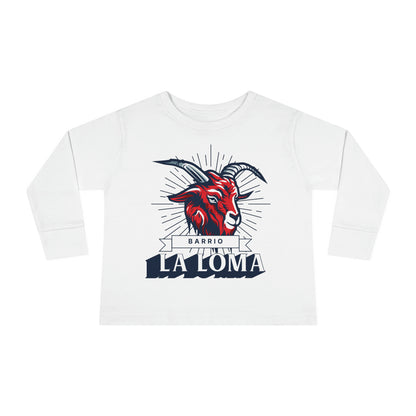 La Loma, Guayos. Toddler Long Sleeve Tee