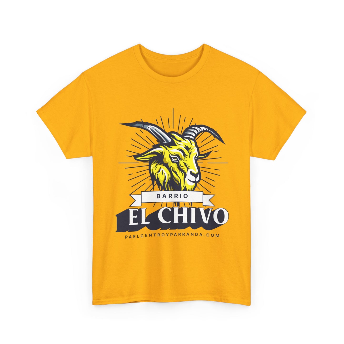 El Chivo, Zaza del Medio. Unisex Heavy Cotton Tee