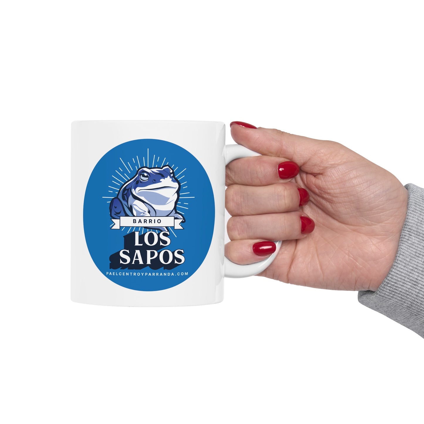 Los Sapos, Encrucijada. Ceramic Mug, 11oz