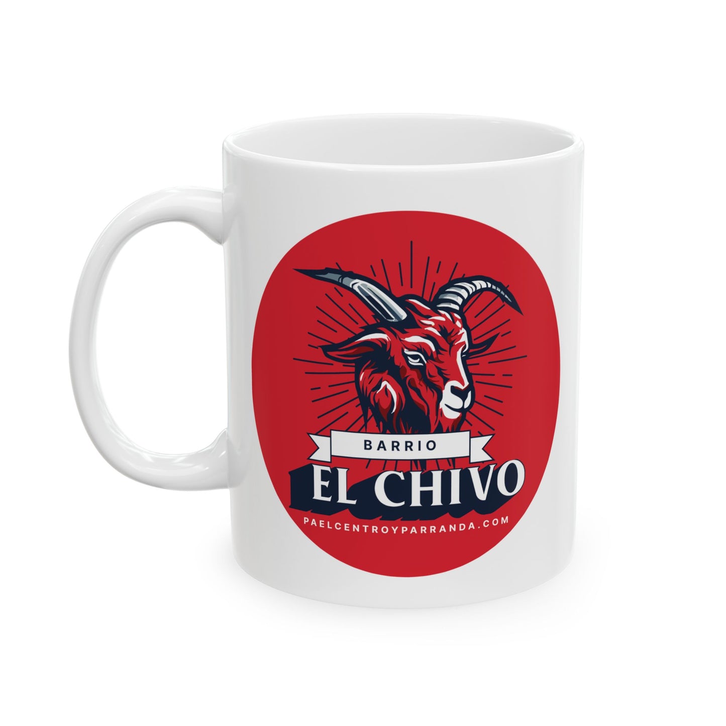 El Chivo, Carrillo. Ceramic Mug Coffee
