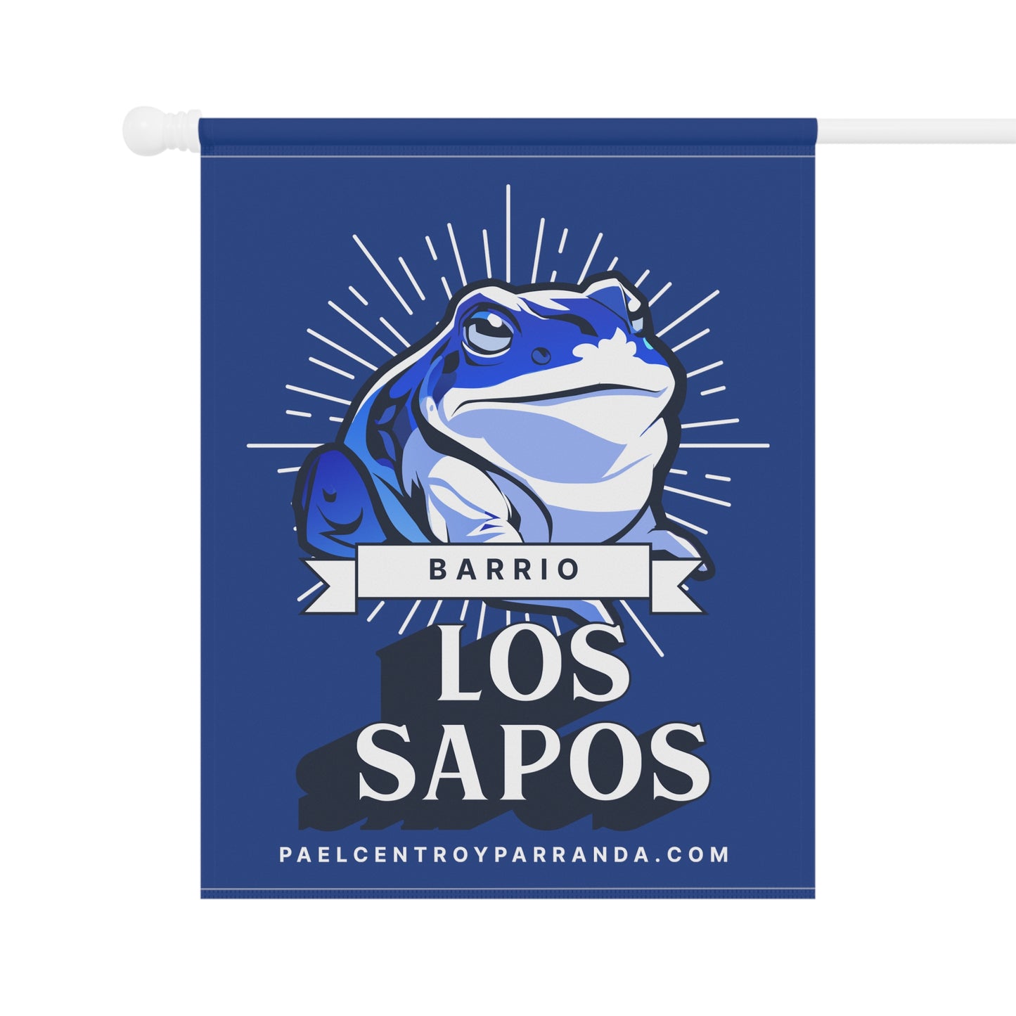 Los Sapos, Encrucijada. Garden & House Banner