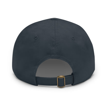 La Puya, Quemado de Guines. Dad Hat with Leather Patch (Round)