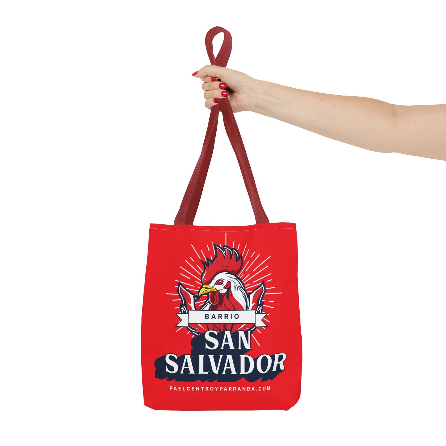 San Salvador, Remedios. Tote Bag (AOP)